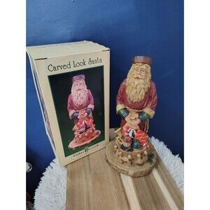 Cedar Creek Carved Look Santa Train Teddy Bear Gifts Kirklands